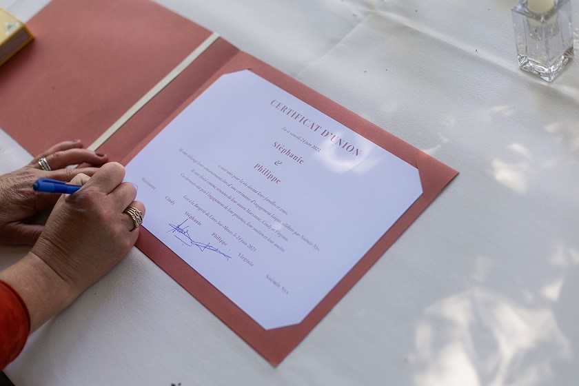 Certificat d'union