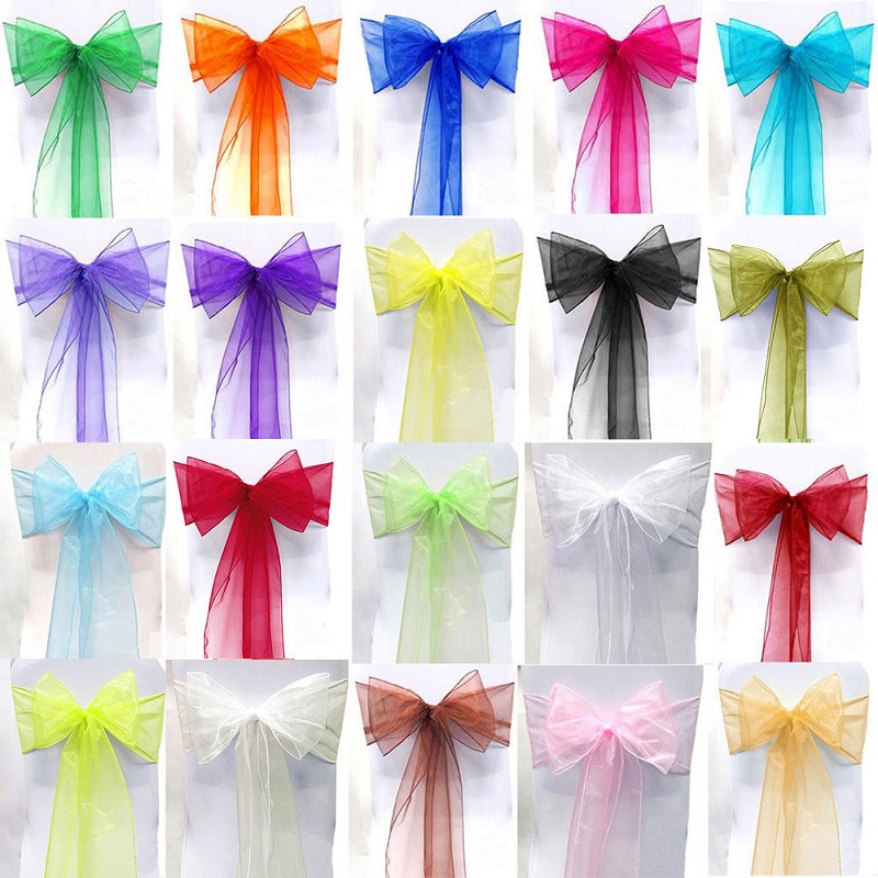 Noeuds en organza : 0,50 €